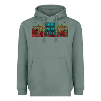 Sage mexico with roses Heavyweight Hoodie - Jasminsmagicworld