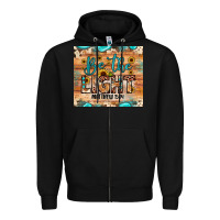 Black be the light matthew 5 14 Zipper Hoodie - JahusDesignShop
