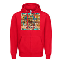 Red be the light matthew 5 14 Zipper Hoodie - JahusDesignShop
