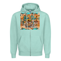 Seafoam be the light matthew 5 14 Zipper Hoodie - JahusDesignShop