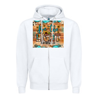 White be the light matthew 5 14 Zipper Hoodie - JahusDesignShop