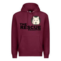 Burgundy The Rescue Collective Premium Hoodie - Bettercallsaul