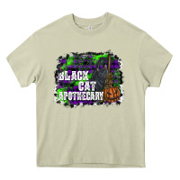 Mossy black cat apothecary Heavy Core Tee - SublimationCraftShop