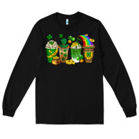 Black st. patricks day coffee drinks Long Sleeve Tee - Neo Western