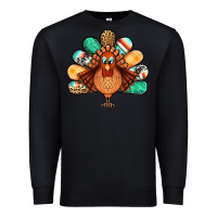 Black thanksgiving turkey Premium Sweatshirt - Jasminsmagicworld