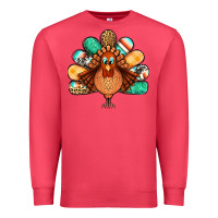 Cardinal thanksgiving turkey Premium Sweatshirt - Jasminsmagicworld