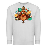 Dove Grey thanksgiving turkey Premium Sweatshirt - Jasminsmagicworld
