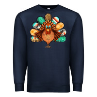 Navy thanksgiving turkey Premium Sweatshirt - Jasminsmagicworld