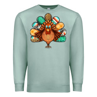 Seafoam thanksgiving turkey Premium Sweatshirt - Jasminsmagicworld