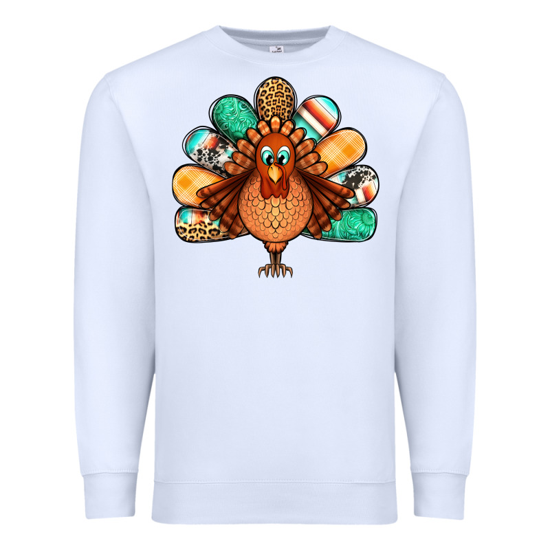 Thanksgiving Turkey Premium Sweatshirt by Jasminsmagicworld | Teevron