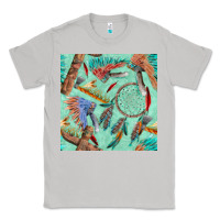 Moon Dust pipe tomahawk dreamcatcher headdress seamless patt Classic Tee - FaDigitalArtStudio