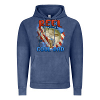 Vintage Denim reel cool dad Vintage Hoodie - MaliasSmallBusiness