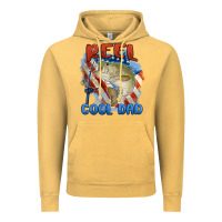 Vintage Mustard reel cool dad Vintage Hoodie - MaliasSmallBusiness