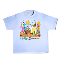 Grape Ice hello summer drinks Urban Heavy Tee - texasbilliewilder
