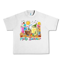 Lunar Rock hello summer drinks Urban Heavy Tee - texasbilliewilder