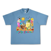 Pebble Blue hello summer drinks Urban Heavy Tee - texasbilliewilder