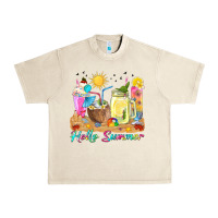 Sandshell hello summer drinks Urban Heavy Tee - texasbilliewilder