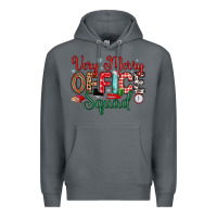 Rock very merry office squad Premium Hoodie - MaliasSmallBusiness