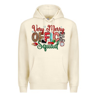 Sandshell very merry office squad Premium Hoodie - MaliasSmallBusiness
