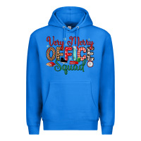 True Royal very merry office squad Premium Hoodie - MaliasSmallBusiness