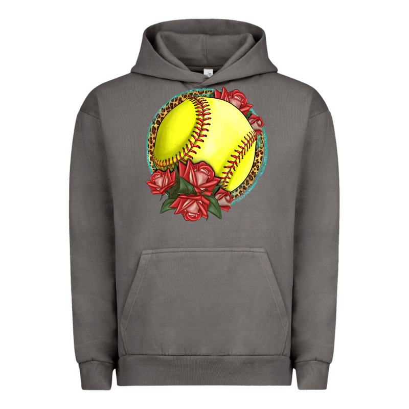 Western Softball With Roses Urban Hoodie by LillyAllenDesigns | Teevron