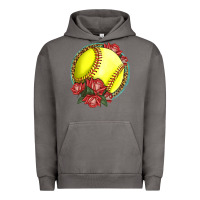 Pigment Tornado Western Softball With Roses Urban Hoodie - LillyAllenDesigns