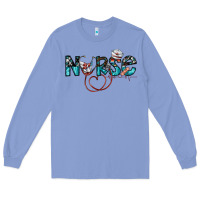Colony Blue nurse Long Sleeve Tee - SublimationCraftShop