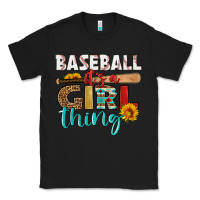 Black baseball it's a girl thing Classic Tee - HRA Design Shop