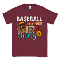 Burgundy baseball it's a girl thing Classic Tee - HRA Design Shop