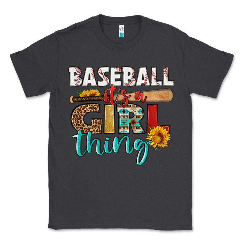 Baseball It's A Girl Thing Classic Tee by HRA Design Shop | Teevron