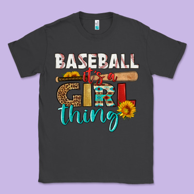 Baseball It's A Girl Thing Classic Tee Designed By Hra Design Shop