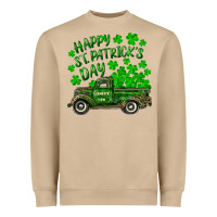 Mushroom happy st. patricks day shamrock farm truck Heavyweight Sweatshirt - RanaPortraitStore