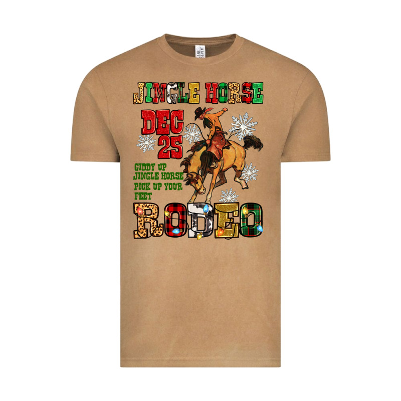 Jingle Horse Dec 25 Giddy Jingle Horse Pick Up Fee Vintage Tee by Zillion Design Studio | Teevron