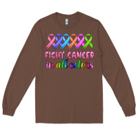 Chestnut fight cancer in all colors Long Sleeve Tee - HRA Design Shop