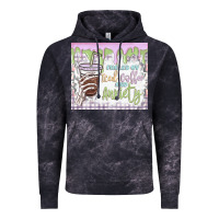 Cloud Black fueled by iced coffee and anxiety Vintage Hoodie - MaliasSmallBusiness