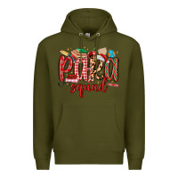 Army Green para squad christmas Premium Hoodie - MaliasSmallBusiness