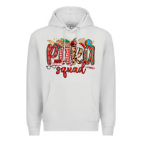 Dove Grey para squad christmas Premium Hoodie - MaliasSmallBusiness