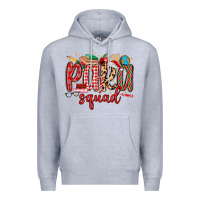 Heather Grey para squad christmas Premium Hoodie - MaliasSmallBusiness