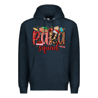 Navy para squad christmas Premium Hoodie - MaliasSmallBusiness