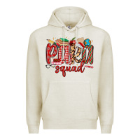 Oatmeal Heather para squad christmas Premium Hoodie - MaliasSmallBusiness