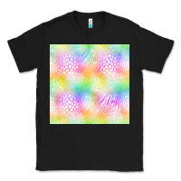 Black neon safari seamless pattern Classic Tee - BundleAndBundleShop
