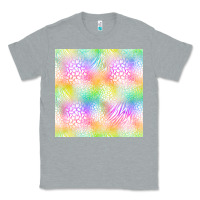 Heather Grey neon safari seamless pattern Classic Tee - BundleAndBundleShop