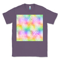 Lavender neon safari seamless pattern Classic Tee - BundleAndBundleShop