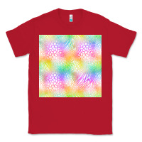 Red neon safari seamless pattern Classic Tee - BundleAndBundleShop