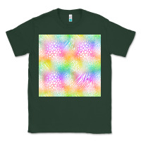 Sports Green neon safari seamless pattern Classic Tee - BundleAndBundleShop