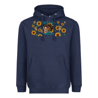 Navy dead inside but caffeinated momlife Heavyweight Hoodie - Jasminsmagicworld
