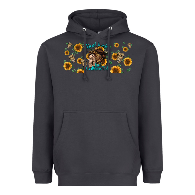 Dead Inside But Caffeinated Momlife Heavyweight Hoodie by Jasminsmagicworld | Teevron