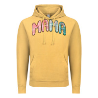 Vintage Mustard mama christmas plaid Vintage Hoodie - MaliasSmallBusiness