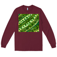 Burgundy St. Patrick's Day leopard tumbler Long Sleeve Tee - Neo Western