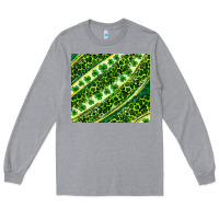 Heather Grey St. Patrick's Day leopard tumbler Long Sleeve Tee - Neo Western